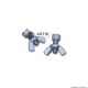 Set of screws with wingnuts for affixing bats (2x)