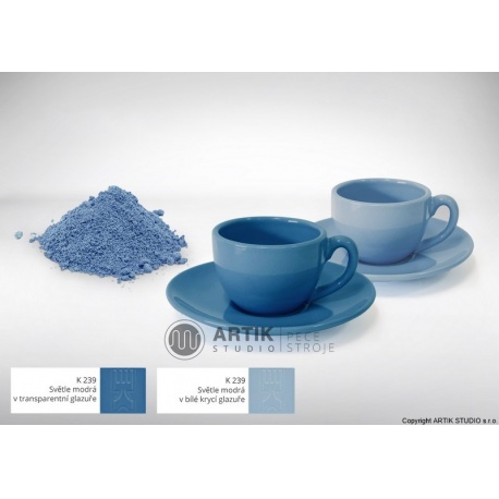 Ceramic stain K 239, encian blue