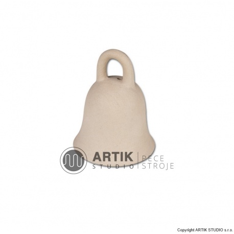 Plaster mould Z1, Small bell with open handle 8 cm