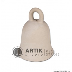 Plaster mould Z2, Medium bell w. open handle 10 cm