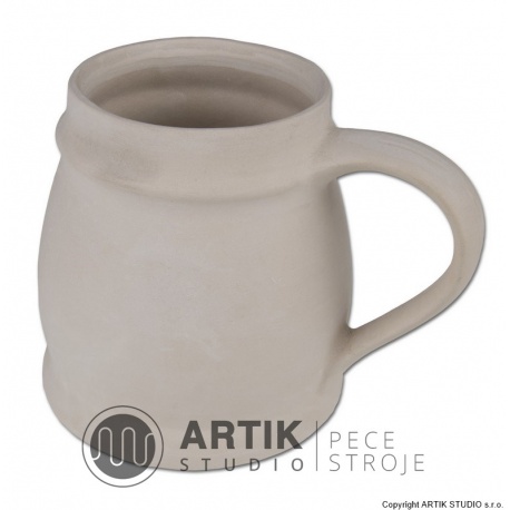 Plaster mould H4, Large mug (3 pieces)