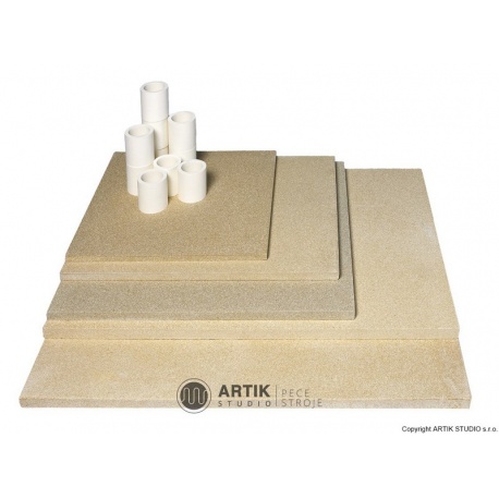 Kiln furniture SET XR 100 (3 pcs shelves, cones)