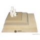 Kiln furniture SET N 100 (4 pcs shelves, cones)