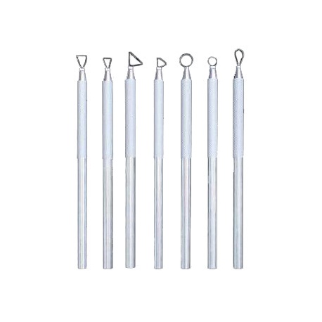 Set of aluminium ribbon tools, 8 pcs