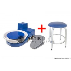 Hrnčířský kruh Shimpo RK-5TF se sedačkou Stool