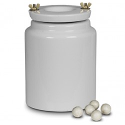 Porcelánová nádoba Shimpo 1 litr s tělesy