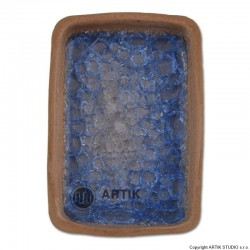 Drcené sklo GS - 21, Světle modrá