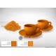Keramické barvítko K 63093, oranžová