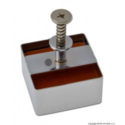 Vykrajovač dlaždic nerez, čtverec 5,5 cm