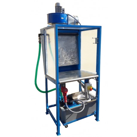 Glazovací box GB 100 s vodní clonou