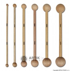 Sada dřevěných kuliček 6 ks