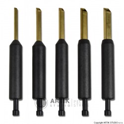 Sada hranatých děrovačů DHS 5 ks (4S - 8S)