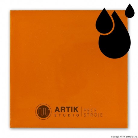 Tekutá glazura PD 510t, Oranžově hnědá, 200 ml